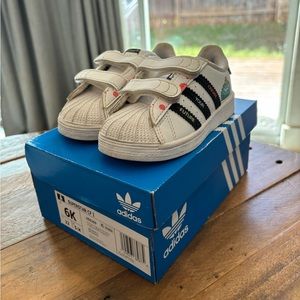 Adidas Originals limited edition Kevin Lyons X Superstar Toddler